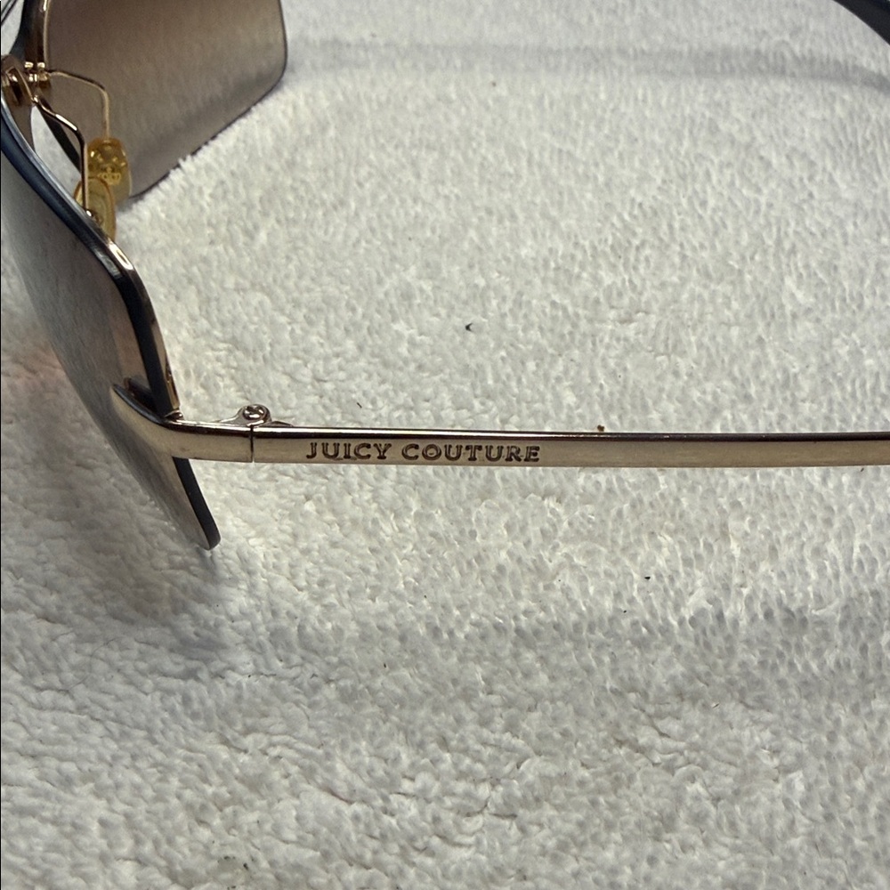 Juicy Couture Honor Gold Square Rounded Fashion Designer Sunglasses - Picture 6 of 10